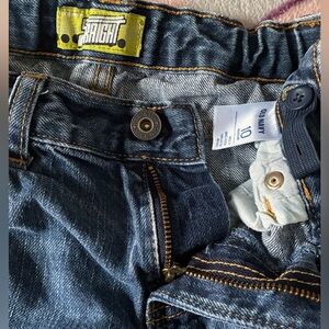 Old Navy Kids Straight Basic Astro Jeans With Adjustable Inner Straps